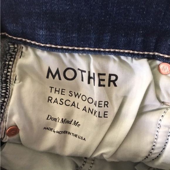 MOTHER The Swooner Rascal Don't Mind Me Ankle Jean Size 26 - Picture 10 of 10